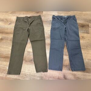 Outdoor Life & Carhartt Mens 36x32 Canvas Work pants